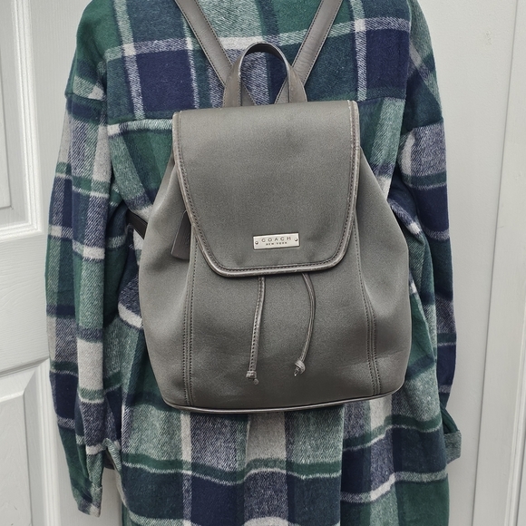 VINTAGE COACH Neoprene Backpack - Picture 2 of 16